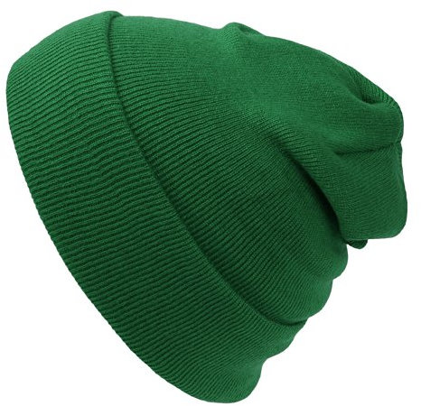 Cap911 2040USA Unisex Beanie, 30,5 cm lang, viele Farben - Gr�n - Einheitsgröße
