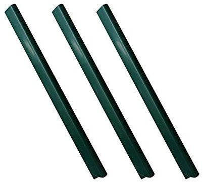 Ventanara® Sichtschutzstreifen Klemmschienen 25 Stück Befestigungs Clips Grün