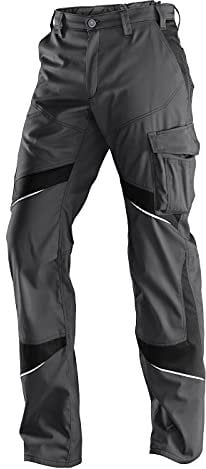 KÜBLER Workwear KÜBLER ACTIVIQ Arbeitshose anthrazit, Größe 106, Herren-Arbeitshose aus Mischgewebe, leichte Arbeitshose