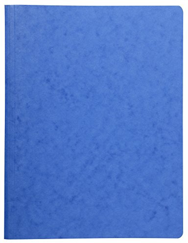 Exacompta 240125E Packung mit 25 Schnellhefter mit Federmechanik (24 x 32 cm, robust und praktisch) 25er Pack blau
