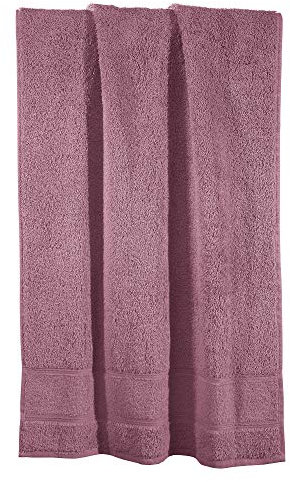 Erwin Müller Badetuch Karlsruhe 100% Baumwolle Mauve Größe 100x150 cm - extrem saugstark, leicht, flauschig weich, hautschmeichelnd (weitere Farben)