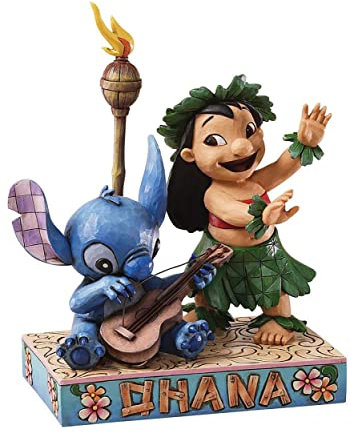 ENESCO - Disney Traditions - Statua di Lilo e Stitch Ohana 17,8 cm