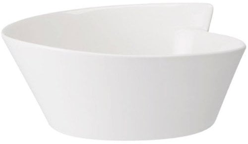 Villeroy & Boch 10-2525-1900 New Wave Reisschälchen 0.60 Liter, 4-teilig, Weiß