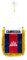 AZ FLAG - Wimpel Kambodscha - 15x10 cm - Kambodschanische Mini Flagge 10 x 15 Cm - Auto Pennant Spezielle Auto