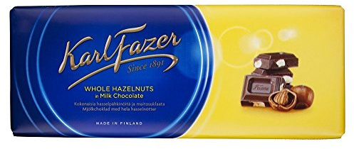 Fazer Milk Chocolate with Hazelnuts (200g)
