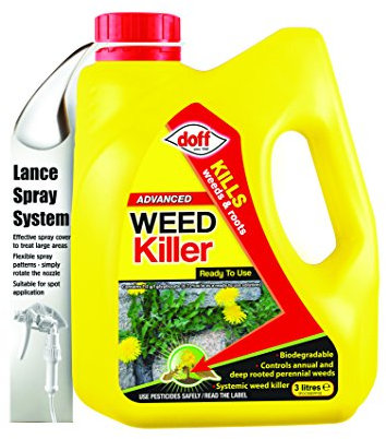 Doff Advanced Weedkiller 3 Litre with Lance Spray System