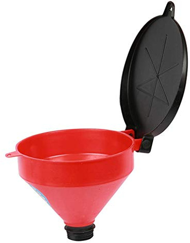 WirthCo 32425 Trichter King Propylen Drum Trichter mit verschließbarem Deckel – 4 Quart Kapazität