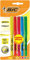 Bic Highlighter Surligneurs Pointe Biseautée, 5 unités