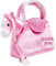 Small Foot foot 4144 Plüsch, ideal zum Mitnehmen, für kleine Damen ab 3 Jahren Pony in der Tasche Paulina