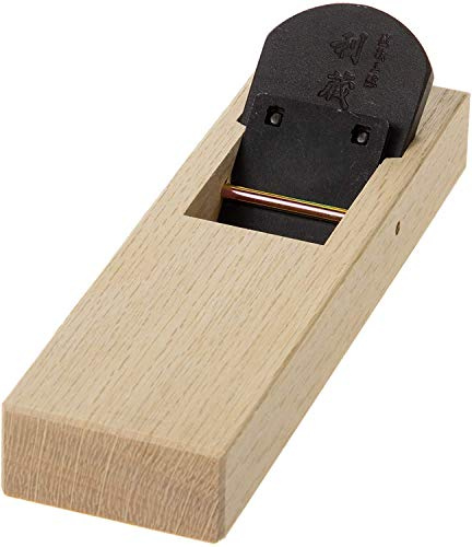 KaKUrI 42 mm japanischer Holzhobel, traditioneller japanischer Stil, Holz, Handhobel, inklusive Klinge, englische Bedienungsanleitung