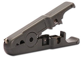 Outil à dénuder DIGITUS pour câble multifilaire - AWG jusqu'à 24 - Ouverture réglable - Ressort d'ouverture - Câble 5 à 15 mm