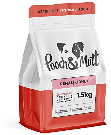 Pooch & Mutt - Getreidefreies Tierarzt-Diätfutter, Nierenfunktion, 1,5 kg