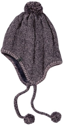 The North Face Damen Mütze Fuzzy Earflap, Greystone Blue, One Size