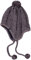 The North Face Damen Mütze Fuzzy Earflap, Greystone Blue, One Size