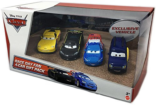 Disney Cars Race Day 4 Fahrzeuge Box