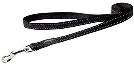 Rogz Utility Hundeleine, fest, Schwarz