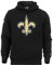 New Era - NFL New Orleans Saints Team Logo Hoodie - Schwarz Größe XL, Farbe Schwarz