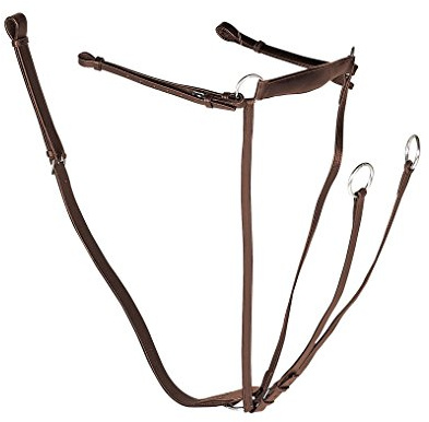 Leather Breastplate Martingale gallop Equestrian