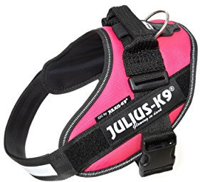 Julius-K9, IDC Powergeschirr, Größe: M / 0, Dunkelpink