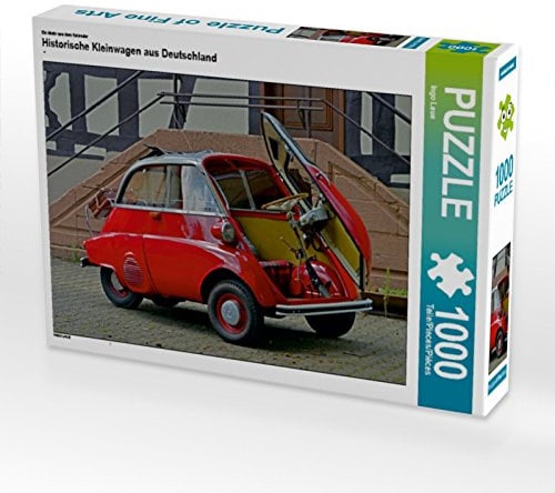 CALVENDO Puzzle EIN Motiv aus dem Kalender Historische Kleinwagen aus Deutschland | 1000 Teile Lege-Größe 64 x 48 cm Foto-Puzzle für glückliche Stunden