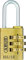 ABUS Cadenas à combinaison 165/20 - Cadenas en laiton - avec code à combinaison réglable individuellement - Cadenas pour valises / casiers - de sécurité ABUS 3