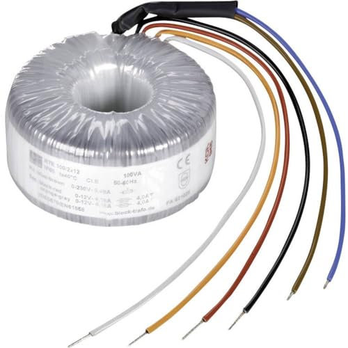 BLOCK RTE 80/2x24 Transformateur torique 80 VA 1.67 A