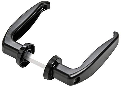 BAUER - Drückergarnitur C-211 Schwarz (Alu)