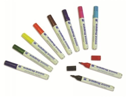 Edding 2000c Marqueur permanent Rose Boîte de 10