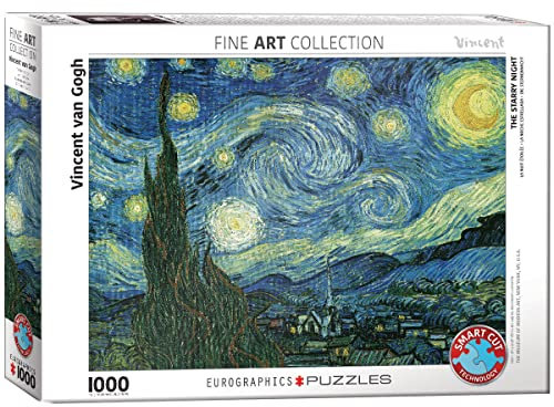 Eurographics 1000 Teile - Sternennacht von Vincent van Gogh, 48x68cm