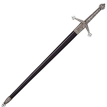 Haller Kurzschwert Claymore mit Scheide