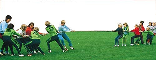 Unbekannt Naturfarbenes Ziehtau-Seil aus geschmeidigem Polypropylen (Durchmesser: ca. 20 mm / Länge: 10 m)