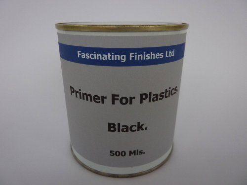 1 x 500ml Black Plastic Primer Paint GRP Fiberglass Boat Caravan Contiboard