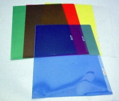 Sichthülle A4 LEI 4100-00-35 blau * # 0,15mm PVC Hartfolie