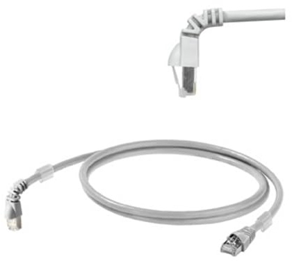 WEIDMÜLLER Cat6 a S/FTP 3 m 3 m Cat6 a S/FTP (STP) grau Netzwerk-Kabel – Netzwerk-Kabel (3 m, CAT6 A, S/FTP (STP), RJ-45, RJ-45, grau)