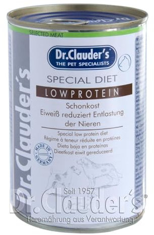 Dr. Clauders Special Diet Low Protein | 6X 400g Hundefutter