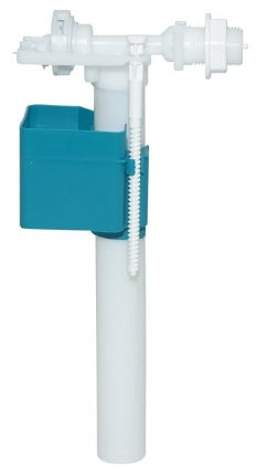 Tycn Universal Füllventil für WC-Spülkasten 3/8 Schwimmerventil, Messing, Geräuscharmer Füllvorgang, Einfache Montage, DIN-konform, PEX-Ausgangsverbindung, WC-Zubehör, Füllventil