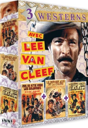 Coffret lee van cleef : le dernier jour de la colere ; pas de pitie pour les salopards ; la brute, le colt et le karaté [FR Import]