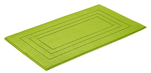 Vossen 1100550530 Feeling - Badeteppich, 60 x 100 cm, meadowgreen