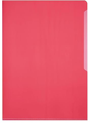 Durable Sichthülle, DIN A4 hoch, Hartfolie 150 µ, Karton à 50 Stück, rot, 233903
