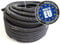 Tuyau Pour Piscine Noir, Tuyau Solaire, Ø 38 mm, Divisible tous les 158 cm, Longueur: 6,3 m