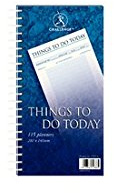 C71986 - Challenge (A4) Planning Book Wirebound Things To Do Today 115 Leaf