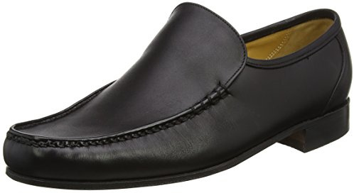 Barker Men's Javron Loafers, Black (Black Calf), 10 UK