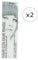 Stargazer Silber Haarfarbe Semipermanent 70ml x2 Pack - Silberlook, Ammoniakfrei, Langanhaltend, Grauabdeckung, Für Graue Haare, Alle Haartypen, Flüssigkeit