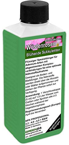 Wüstenrosen Dünger Adenium düngen Flüssigdünger HIGHTECH