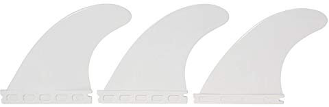 Futures Compatible F4 Nylon surfboard fins - White