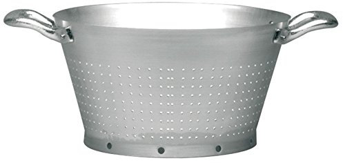 Piazza 135640 Colapasta Conico in Alluminio, 40cm Diametro