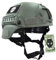 ATAIRSOFT Mich 2000 Stil Softair Taktisch Kampf Armee Militär Airsoft Paintball Helm mit Seitenschiene und NVG Montieren FG