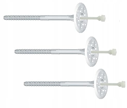 KLIMAS Dämmstoffdübel, Dämmstoffhalter LFN 10x200, 200 Stück.