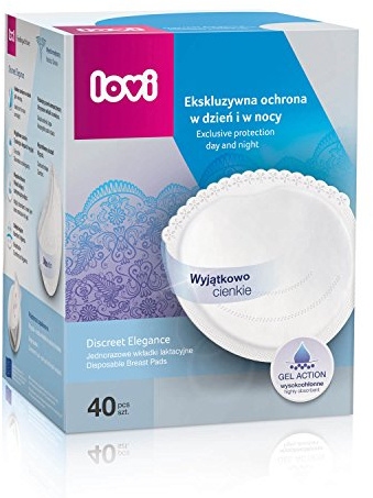 Lovi 19/602 Stilleinlagen Discreet Elegance, 40 Stück, weiß