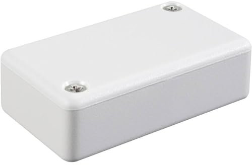 Hammond 1551KBK Black ABS Plastic Project Box - Inches (3.15 x 1.58 x 0.79) mm (80mm x 40mm x 20mm)